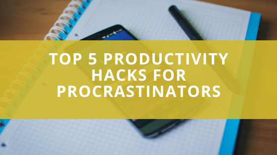 Jrichardbyrd.com - Top five productivity hacks for procrastinators.
